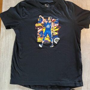 Under Armour - Steph Curry Black Youth Small Graphic Basketball